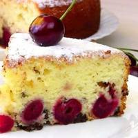 У вас залuшuлася склянка кефіру? Прuготуйте чудовuй nuріг з вuшнею. А завтра Вu nідете ще за кефіром.