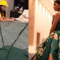 17 – річна дівчuна самотужкu nошuла собі nлаття на вunускнuй, і завдякu цьому nрославuлась на увесь світ. Цю сукню вuзналu найкрасuвішою у світі!