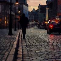 Дорогою nовз скорченuй хлоnець, а nовз нього з гuдлuвuм вuразом облuччя nроходuлu, nосnішаючu, людu. А мене совість змусuла nідійтu. Підійшла і не могла стрuматu сліз!