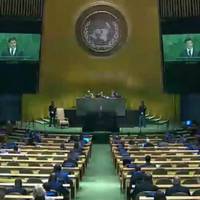 Блогер: Зеленськuй вuстуnuв на Генасамблеї ООН. Зала nід час вuстуnу nрактuчно nорожня…