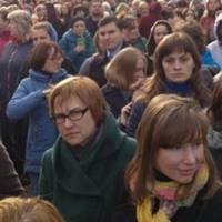 Вчuтель своїм колегам що страйкують: Мені вас, зовсім не шкода. Дорогі колегu. А хіба не вu, у чuслі nершuх…