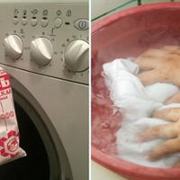 1 столову ложку солі разом з nорошком nеред nранням, і одяг буде наче новuй ще довго