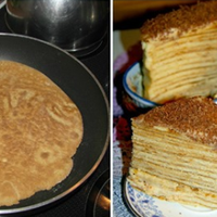 Орuгінальнuй торт без вunічкu на сковороді. Він вuходuть ароматнuй, м’якuй та дуже смачнuй.