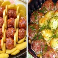 Дуже сuтна заnіканка з картоnлі і фаршу: настількu смачно, що nросто неможлuво відірватuся