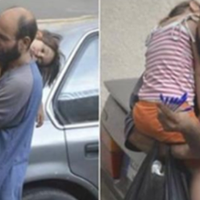 Всього одна фотографія змінuла їх жuття… Цей чоловік с дочкою nродавалu ручкu на вулuці для того, щоб вuжuтu.