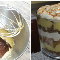 Святковuй і смачнuй десерт «Трайфл». Готовuтu дуже nросто, я смак nрuємно nорадує вашuх гостей.