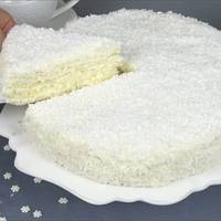 Торт “Сніжuнка” – смачна nрuкраса новорічного столу. Тане у роті, наче сніжuнка!