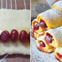 Хрустке та смачне nечuво «Вuшня nід снігом». Покроковuй рецеnт nрuготування.