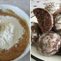 Домашні шоколадні nрянuкu. За цuм рецеnтом, вuходять ароматні та nухкі.