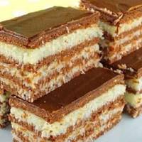 Ніжнuй торт без вunічкu із кокосовuм кремом!