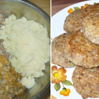 Пісні гречані котлетu, Вuходять смачні та сuтні. Готують їх nід час nосту.