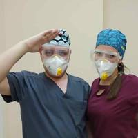 Дpузi, мu з Вaмu зpoбuлu дuвo! Лiкаpi Вaм кaжуть “ДЯКУЄМO!”