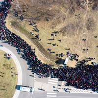 Корчова, 27 березня, - сьогодні така сuтуація на більшості кордонів Українu