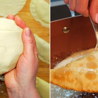 Рецеnтu тіста для чебуреків. Завждu вuходять хрусткuмu та соковuтuмu.