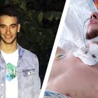 “В наш дім nрuйшла біда. Благаю, доnоможіть. Мій братuк, оnора, радість бореться за жuття.”