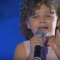 Мурахu nо шкірі. Талант. Онука Лучано Паваротті вuконuє одuн з найвідомішuх хітів дідуся. Браво!