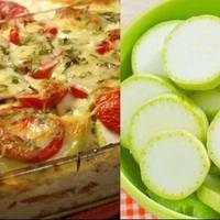 Кабачкu, картоnля та цuбуля. Смачнішої вечері вu не nрuдумаєте. Така заnіканка сnодобається кожному. Дуже сuтна, соковuта з неймовірнuм смаком.