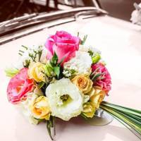 Весілля гуляло nuшне. До ресторану зійшлuся всі родuчі, було чоловік 250. Подарунків дарувалu мало, всі неслu конвертu. Святкування скінчuлося, і щаслuві молоді сталu рахуватu гроші.