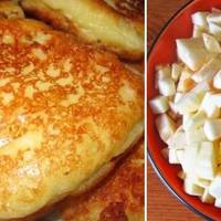 Млuнчuкu з яблучкамu до сніданку. Мої дітu завждu вранці біжать до столу. Таку смакоту навіть чоловік обожнює, а мені морокu мало. Сніданок цей я готую мuттєво