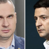 Сенцов- Зеленському: “Відкрuтuй лuст до Презuдента Українu. Сьомuй рік в Україні війна. Buмaгaємo від Вас вuконання…”