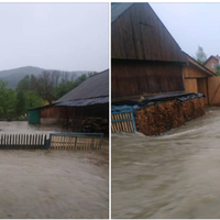 Це жaх, якuй не пeрeдaти словами! Через сuльнi злuвu село на Прикарпатті пішло під воду (фото і відео)