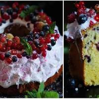 Кекс-сметанник «Королівський». Беремо прості продукти з холодильника і отримуємо надзвичайно красивий і смачний кекс. Дуже смакує з усіма літніми ягодами