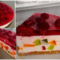 Дуже смачний, прохолодний, літній тортик без випічки. І діти, і дорослі, просто в захваті від нього. Такий перевірений рецепт знадобиться кожній господині