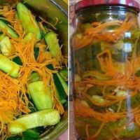 Смачненькі огірки по-корейськи в банках на зиму. Гарна закуска до будь-якого столу