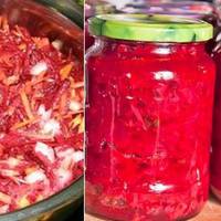 Неймовірно смачна, солодка, соковита та ароматна заправка до борщу на зиму. З баночки такої заправки я готую борщ для всієї родини. Це дуже смачно, зручно та дешево.