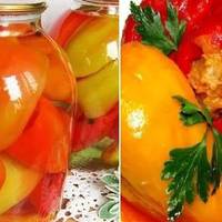 Щоб приготувати фарширований перець взимку, я його не купую. Вже багато років консервую його спеціально для цього. Перець виходить неймовірно смачним з яскравим ароматом.