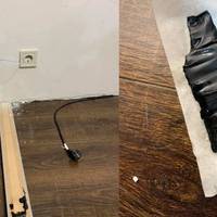 Сьогодні наша собака граючись м’ячиком, вдарилась об двері і впав налічник… Картина, яку ми побачили після — відняла мову!