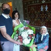 Сьогодні своє 105-річчя святкує Феодосія Олександрівна Петрова, яка народилася 1915 року Підтримаймо Лайком