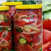 Коли дістаю салатик з цих банок, то він наче з грядки. Насичений смак, не переварений, в міру солодкуватий та пряний. Навіть у свята він у нас на столі