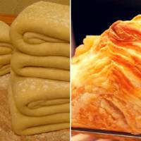 Листкове тісто за 10 хвилин – простий рецепт!