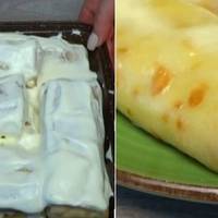 Неймовірно смачні та ніжні млинці. З такою начинкою я їх скуштувала вперше. Таких млинчиків навіть в ресторанах не подають