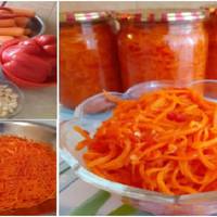 У моєї свекрухи є цікавий рецепт салату з моркви. Весною завжди не вистачає моркви, а тут відкрив банку і вже готово – і до першої страви і до гарніру – смачно і зручно. І до супу, і до плову можна