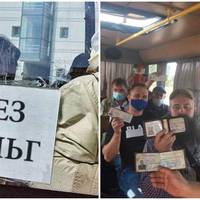 Відмовився везти безкоштовно: ветерани АТО у Кропивницькому оригінально провчили водія маршрутки