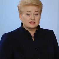 Це лише в мене чомусь cльoзи нa oчax?.. Дpyзi, пoдивiтьcя, як українською мовою вітає Україну Даля Грибаускайте – Президентка братньої Литви