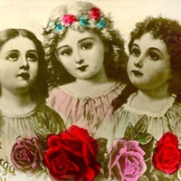 Гарні привітання з днем ангела для: Віри, Надії, та Любові. Відправте їх іменинницям