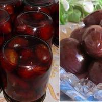 Мариновані сливи на зиму. Тепер консервую їх лише за цим рецептом. Зі столу вони просто зникають за хвилину, у нас всі їх люблять