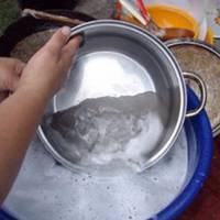 Навіть старі бабусині сковорідки виблискують чистотою! Найкращий засіб!