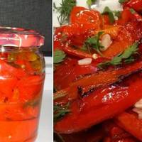 Закуска з червоного перцю за цим рецептом виходить дуже яскрава, ароматна та пікантна!