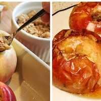 Печені яблука — чудові рецепти, корисного і смачного десерту.