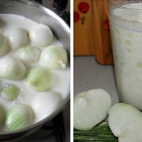 Молоко і цибуля — чудовий засіб від кашлю, який реально допомагає.