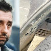 Давид Арахамія: “Сьогодні о 13:25 приїхав на роботу, спрацював датчик тиску шин, вийшов з машини і оглянув колеса…”