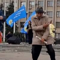 Пенсіонери у Слов’янську танцюють, радіючи перемозі ОПЗЖ на виборах! Тепер я бачила все