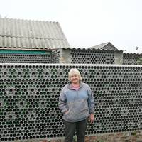 Жінка знайшла оригінальний спосіб дешево побудувати паркан і утеплити будинок