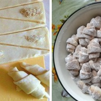 Смачненькі домашні рогалики, які нагадають вам смак дитинства. Готувати їх просто та швидко