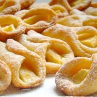 Дуже смачні і ароматні сирні хустинки з яблуками! Ще й низькокалорійні!