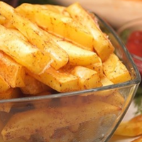 Картопля Фрі без грама олії за 10 хвилин! Таку картоплю можна подавати і дітям!